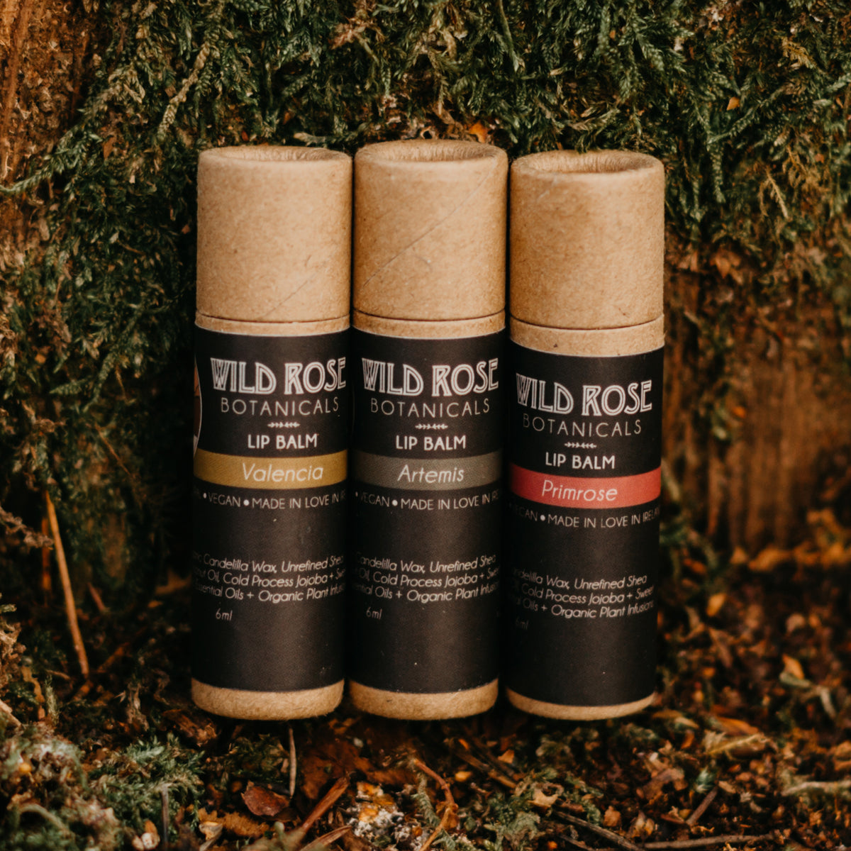 Primrose Lip Balm Tube Wild Rose Botanicals